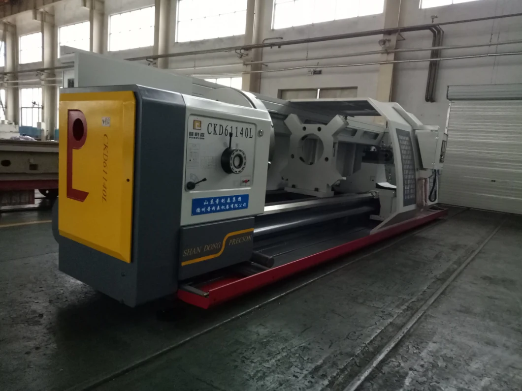 CKD61200L 10tons Big Diameter Max Swing Diameter 2000mm Max Length 16m Heavy Duty CNC Lathe with Siemens GSK Fanuc CNC System